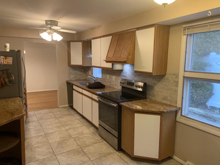 Kitchen remodel before