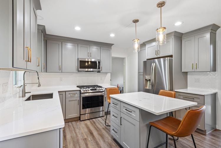 Kitchen remodel after