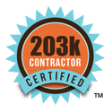 203K contractor certified badge