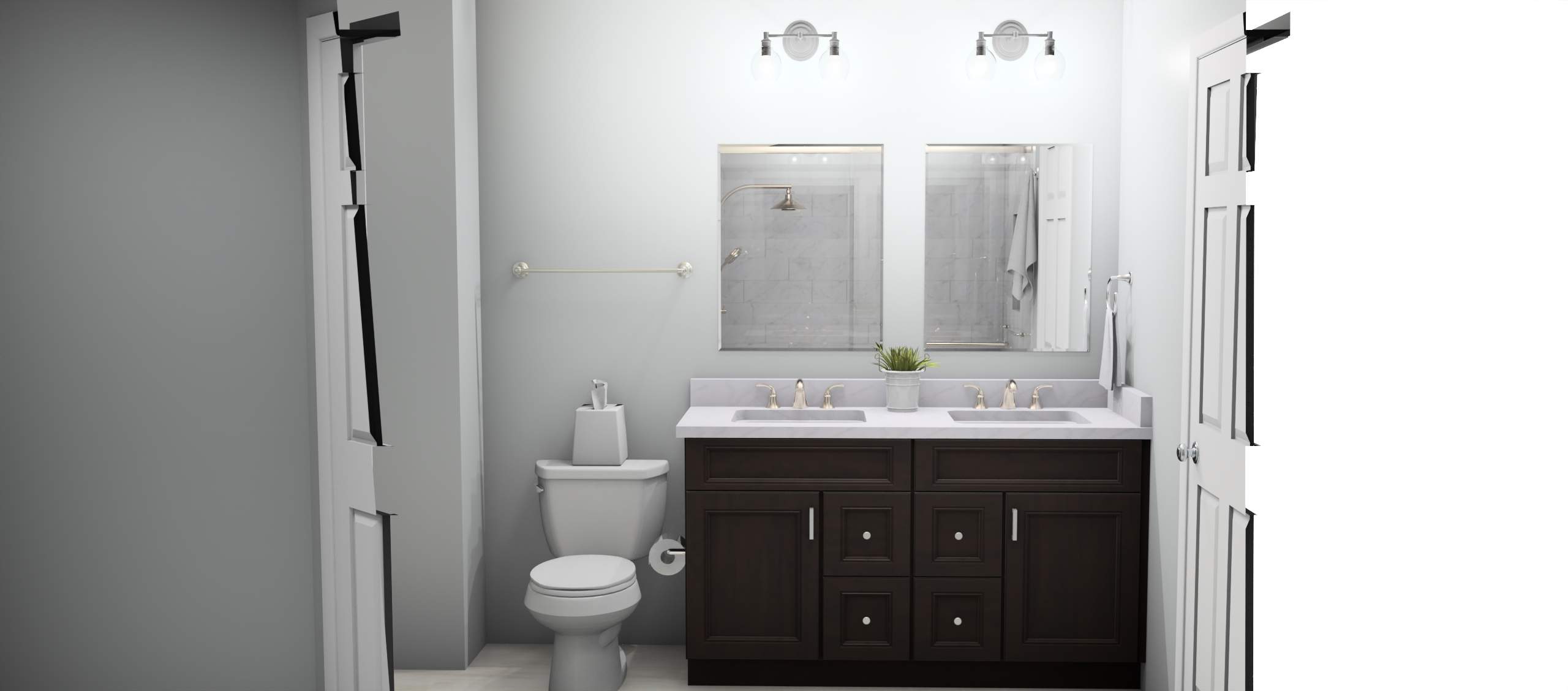 bathroom remodel dave kolenc 2 - Keselman Construction Group Inc