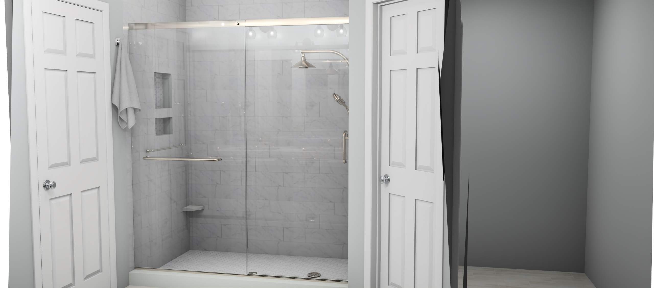 bathroom remodel dave kolenc 3 - Keselman Construction Group Inc