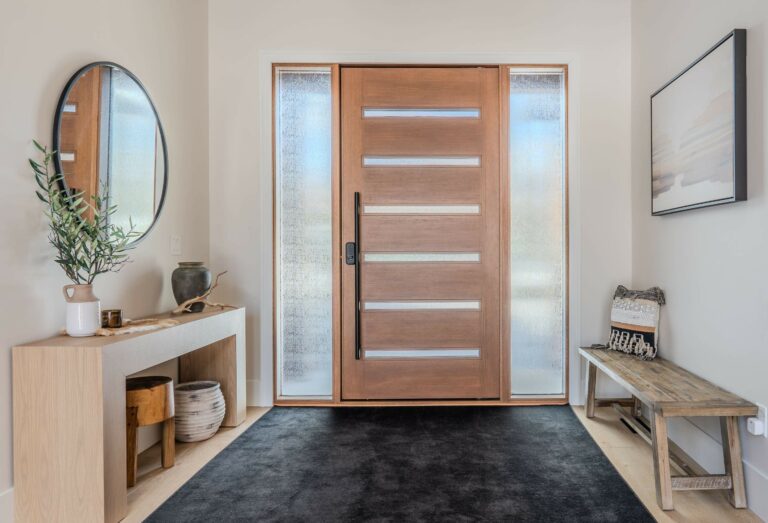 Broadview Heights Custom Home Construction Entryway