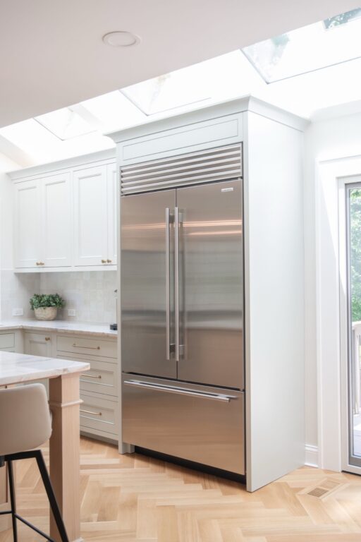 Custom White cabinetry Beachwood OH kitchen remodel
