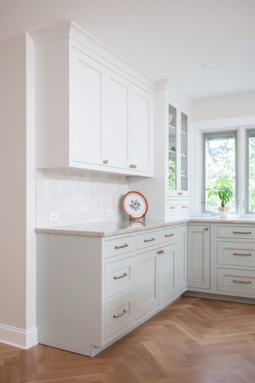 Custom White cabinetry Beachwood OH kitchen remodel