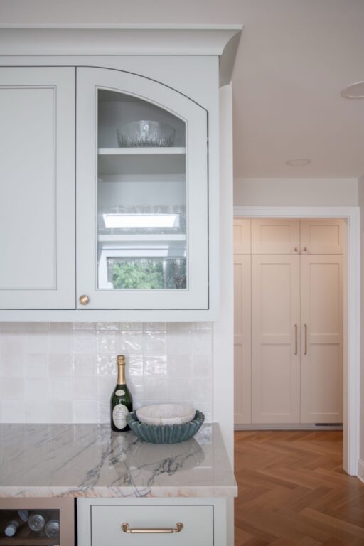 Custom White cabinetry Beachwood OH kitchen remodel