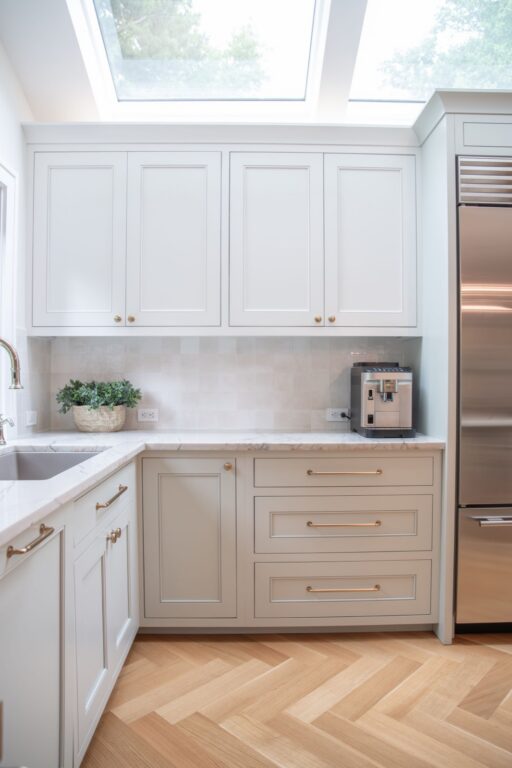 Custom White cabinetry Beachwood OH kitchen remodel