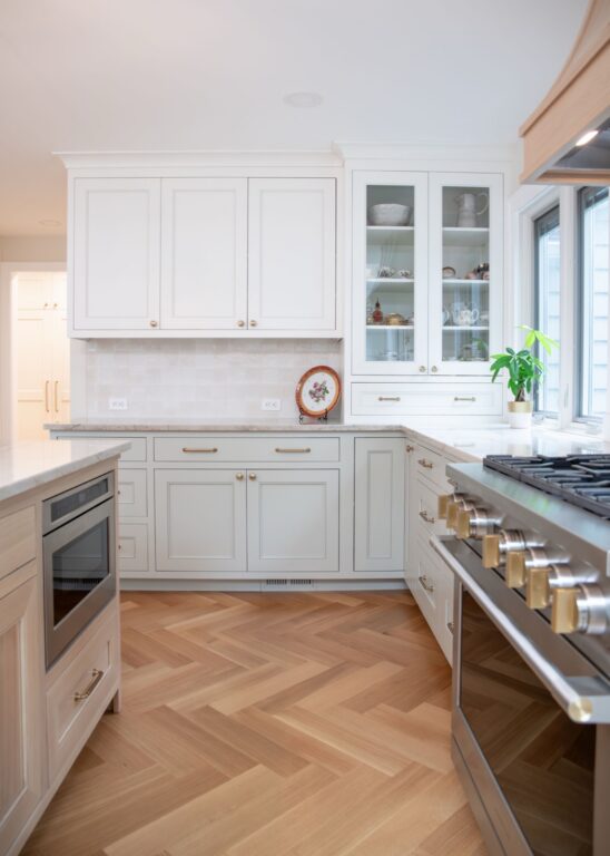 Custom White cabinetry Beachwood OH kitchen remodel
