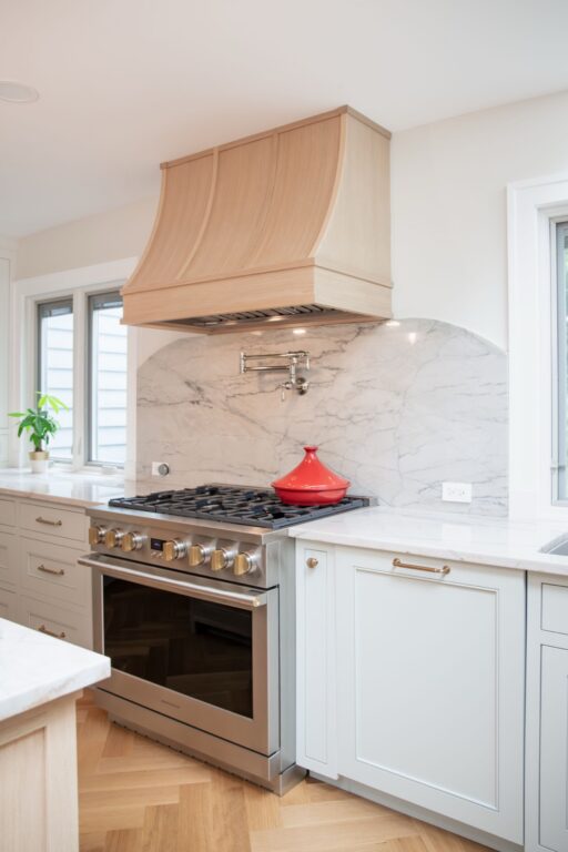 Custom White cabinetry Beachwood OH kitchen remodel