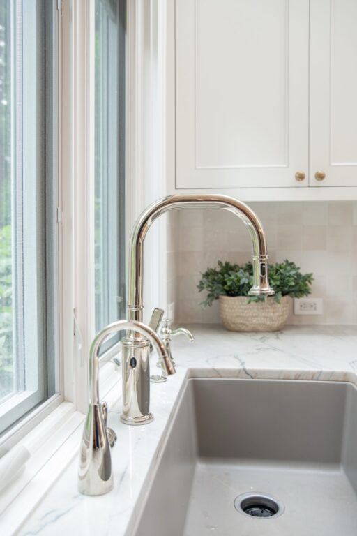 Custom White cabinetry Beachwood OH kitchen remodel