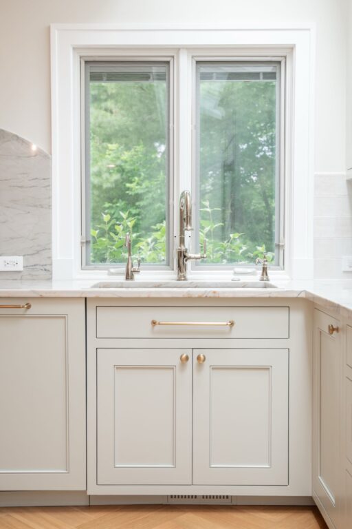 Custom White cabinetry Beachwood OH kitchen remodel