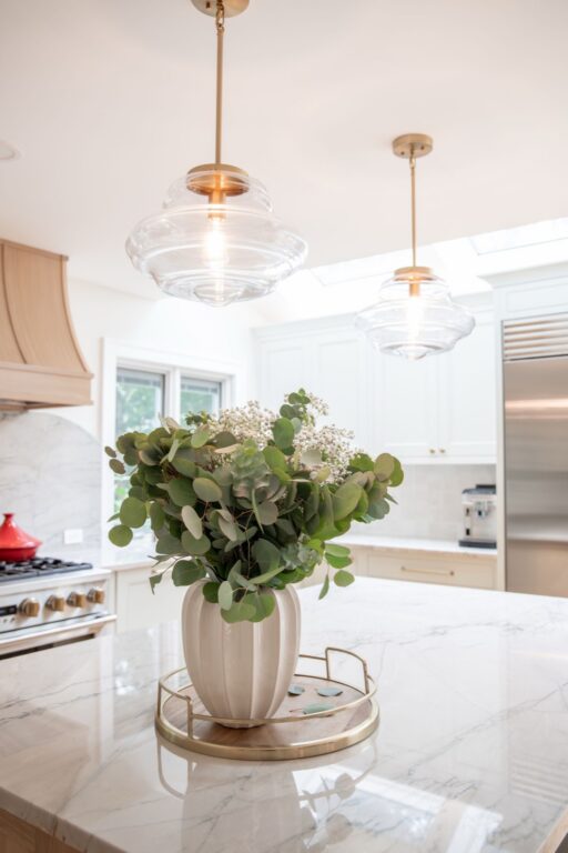 Custom White cabinetry Beachwood OH kitchen remodel