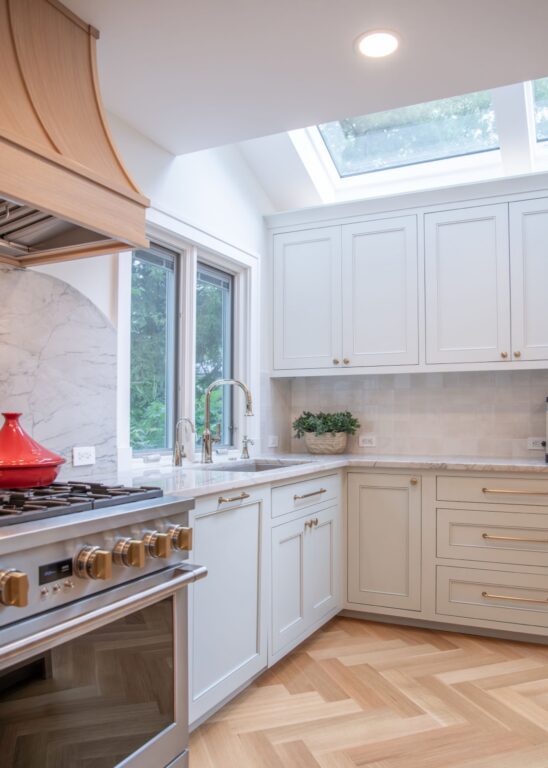 Custom White cabinetry Beachwood OH kitchen remodel