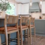 solon kitchen remodel bar stool detail keselman construction group - Keselman Construction Group Inc