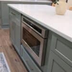 solon kitchen remodel built in microwave keselman construction group - Keselman Construction Group Inc