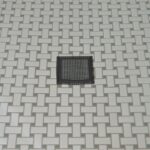 kcg bathroom remodel basketweave shower floor and drain shaker heights oh 35 - Keselman Construction Group Inc