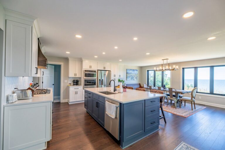 kcg eastlake oh home remodel open kitchen and dining room - Keselman Construction Group Inc
