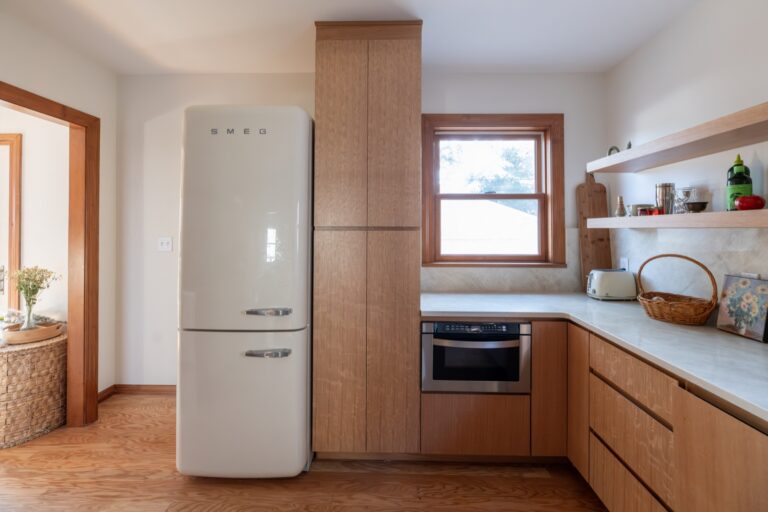 kcg kitchen remodel refrigerator and pantry lakewood oh 10 - Keselman Construction Group Inc